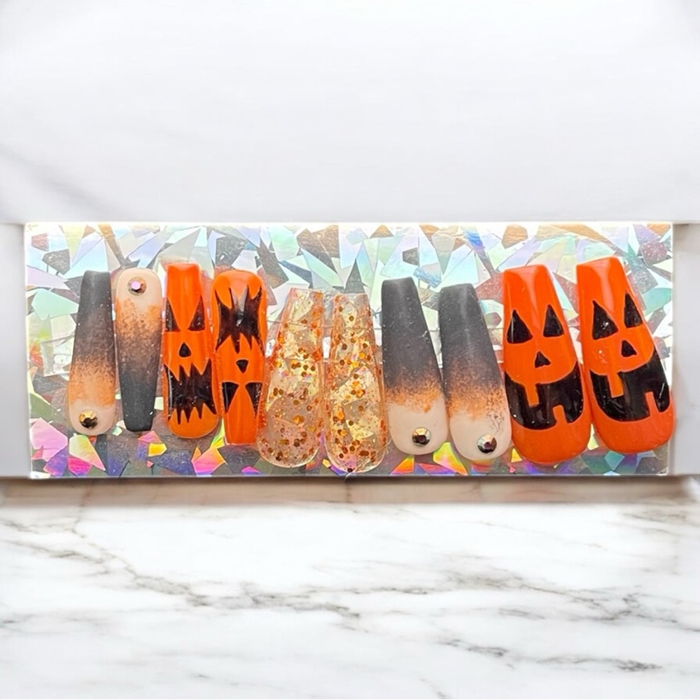 Custom Halloween Nails